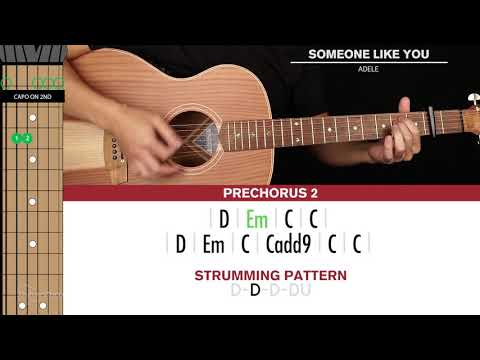 Someone Like You Guitar Cover Adele 🎸|Tabs + Chords|