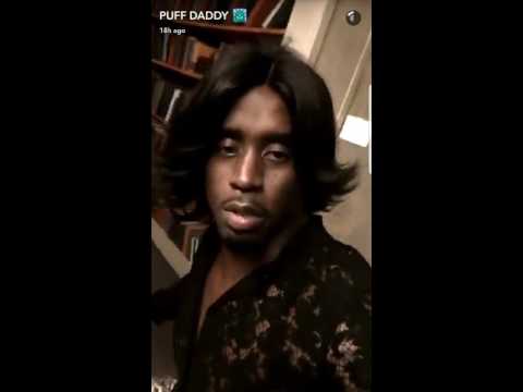 Diddy actin a fool in a wig