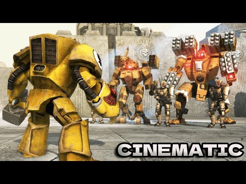 Imperial Fists vs Tau Empire! - Men of War: Warhammer 40K Mod