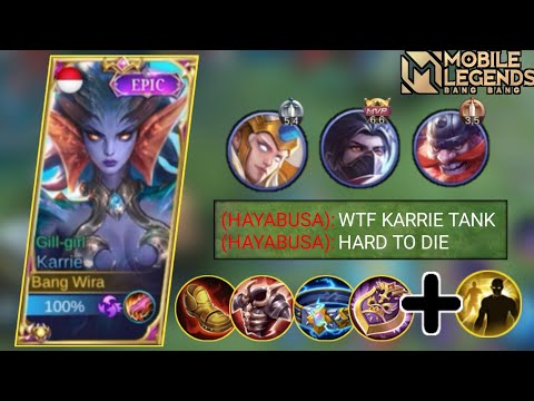 NEW ERA OF KARRIE ITEM TANK! GUARANTEED KARRIE IS DIFFICULT TO KILL - KARRIE BEST BUILD 2021