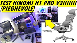 Sedia ergonomica da gaming HINOMI H1 PRO V2 recensione sedia da ufficio 2024 unboxing e montaggio