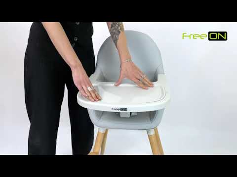Детский горшок с лестницей FreeON white-grey, арт. 42325