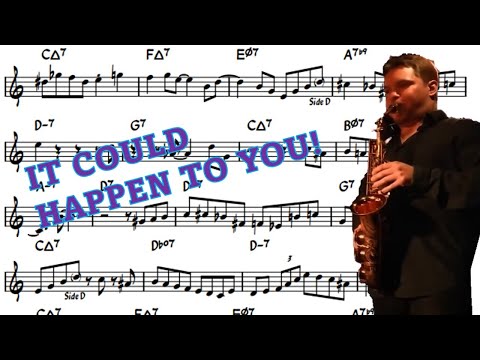 Baptiste Herbin on It Could Happen To You - Eb Transcription