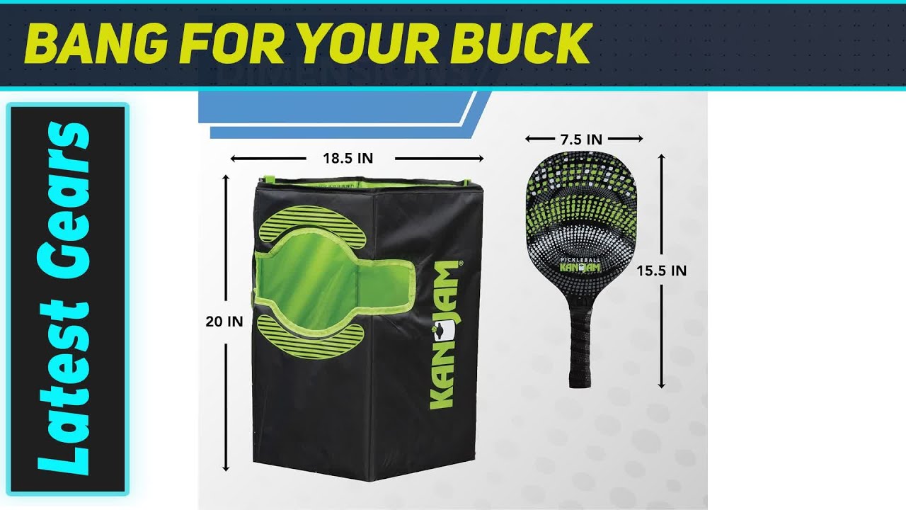 Kan Jam Pack n Go Pickleball: The Ultimate Portable Outdoor Game!