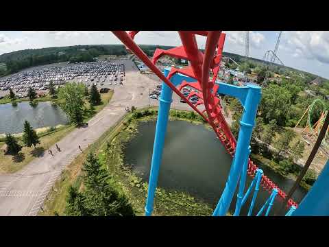Front row point of view footage of Mind Eraser