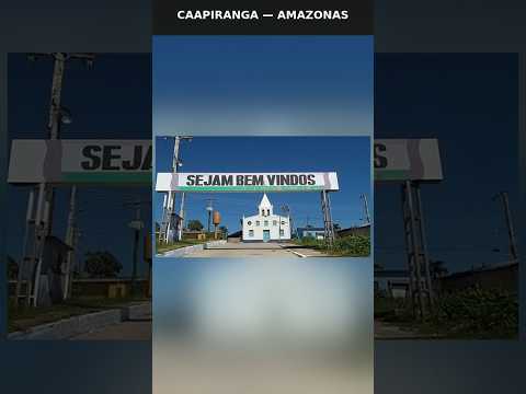 Caapiranga/AM: uma cidade cercada pelas águas da Amazônia! 🇧🇷 #BrasilDeAaZ #Shorts