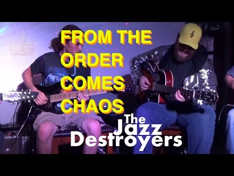 From The Order Comes Chaos #FreeformFridays - The Jazz Destroyers #FourGuitars #RegalCat