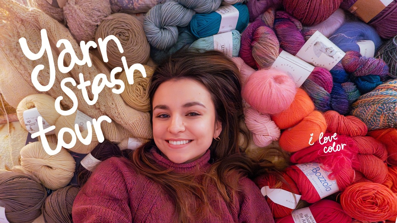 Let's Talk About My Yarn Stash | Knitting Podcast no. 9 - YouTube video featuring the word put back