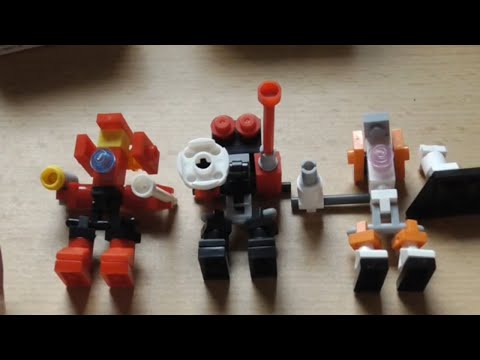 Mehr Roboter für einen Euro - Tedi Bausteine Space Teil 2