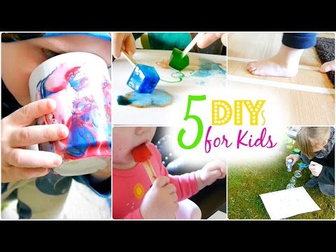 5 DIY Ideen für Kinder | Kids Hacks | Einfach, schnell & Günstig