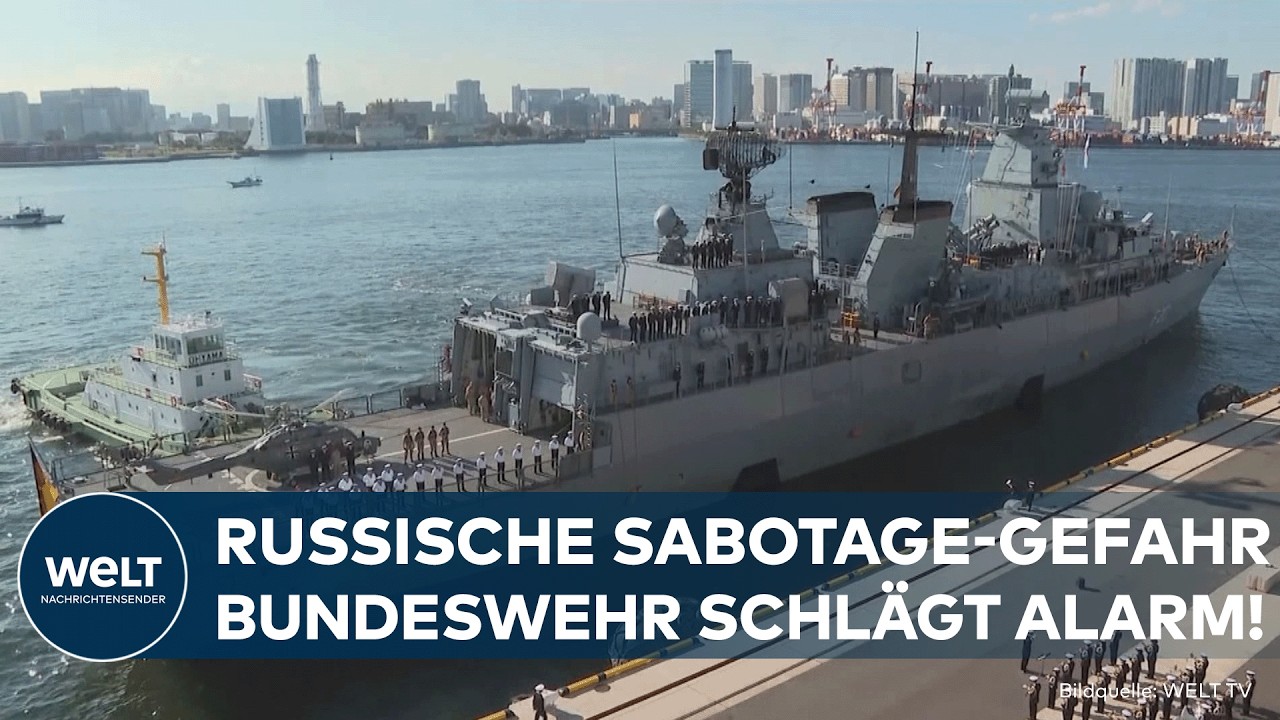 DEUTSCHLAND: Bundeswehr warnt vor russischer Sabotage! – Bedrohungslage als "erheblich" eingestuft