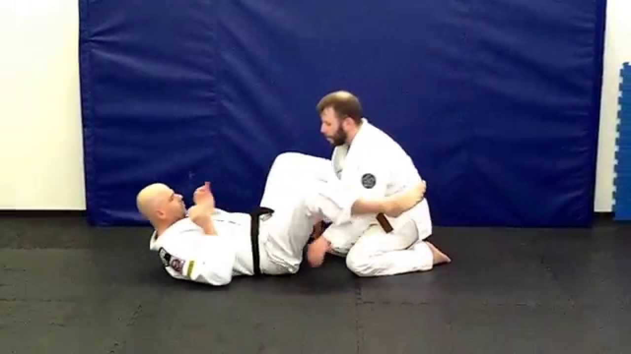 Scott Shields Jiu-jitsu Shoulder lock from the guard