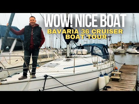 Amazing Bavaria 36 Boat Tour Solo Sailing & Liveaboard Potential!