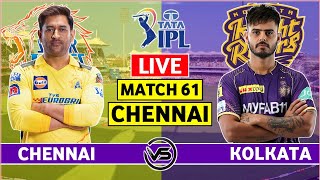 CSK vs KKR Live Scores & Commentary | Chennai Super Kings vs Kolkata Knight Riders Live Scores