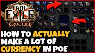[POE 3.21] HOW TO ACTUALLY MAKE A LOT OF CURRENCY IN POE - BREAKING THE MYTHS AND GIVING EXAMPLES