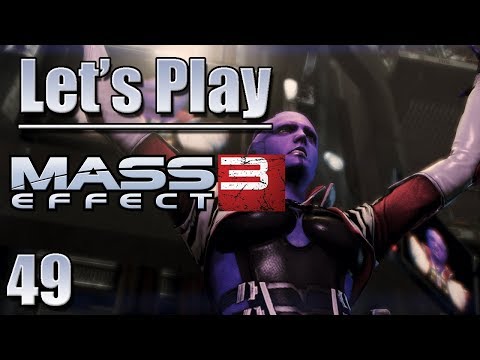 Let's Play Mass Effect 3, Blind - [Ep 49] - Aria's Inspirational Speech [Omega DLC] | ME3