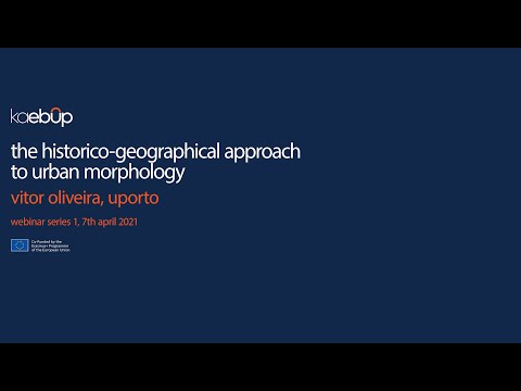 The historico-geographical approach to urban morphology.
