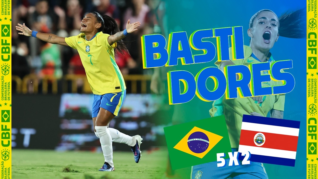 BASTIDORES DA VITÓRIA DA SELEÇÃO FEMININA SOBRE A COSTA RICA