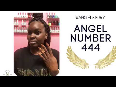 Angel Number 444:: You Have A Close Connection To Your Angels.✨💫 #angelnumbers