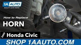 How to Replace Horn 05-11 Honda Civic