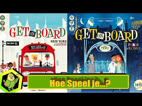Hoe speel je Get on Board: New York & London en Paris & Roma? (#573)