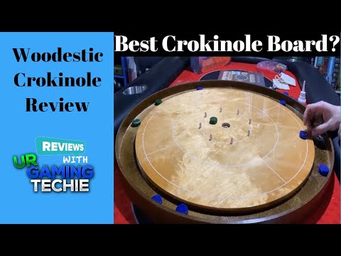 Woodestic Crokinole Board Game Rules Overview + Review