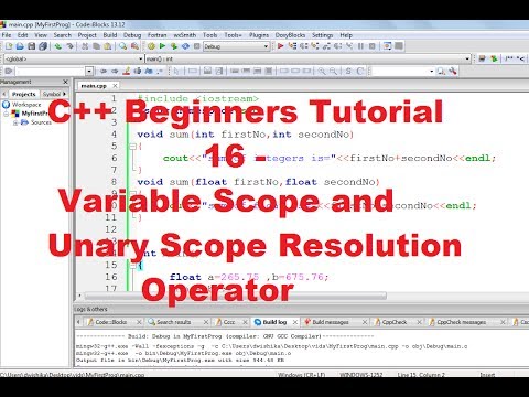 C Tutorial for Beginners 1 Installing CodeBlocks and Getting Started For Absolute Beginners