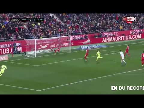 Gol de Messi al Girona  de vaselina