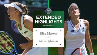 Flawless Performance 🔥 Elise Mertens vs Elena Rybakina | Extended Match Highlights | Wimbledon 2026