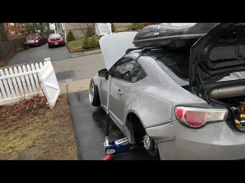 I went static! Frs bc extreme low coilovers