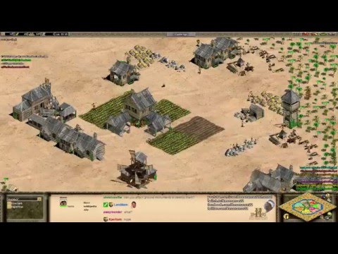 Aoe2 HD: Hamburger - The Worst FFA Ever
