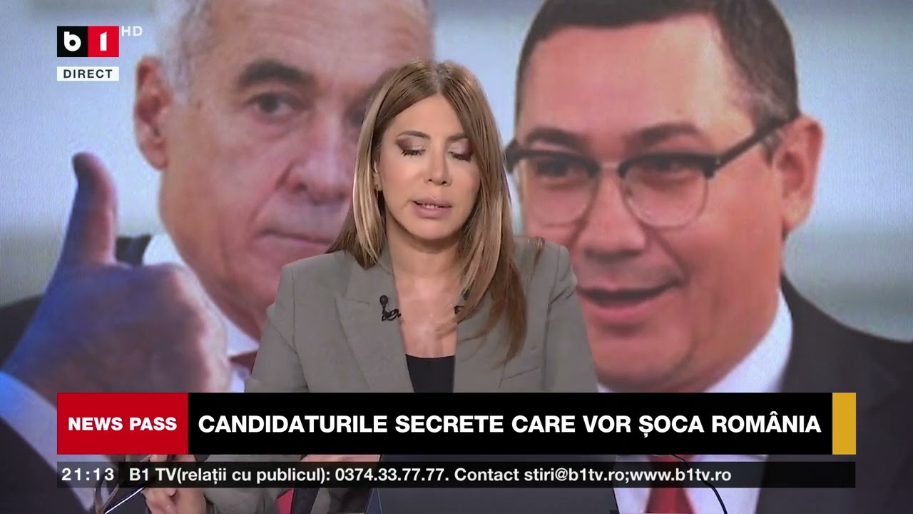 NEWS PASS CU LAURA CHIRIAC. ALINA MUNGIU PIPPIDI, DESPRE CANDIDATURILE SECRETE CARE VOR ȘOCA ROMÂNIA