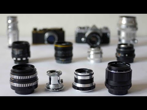 Ouch! Four Razor Sharp 50mm Lenses - For Peanuts!