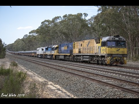 NR18, NR24, LDP003 and LDP006 on 4WM2 at Seymour- 31/10/18