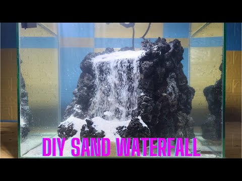 DIY Sand Waterfall Aquarium For Beginners