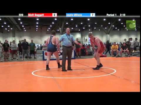 Men 220 - Matt Doggett vs. Jaydn Wilson
