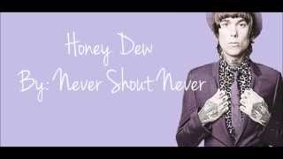 Never Shout Never - Honey Dew (Lyric Video)