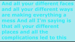 Boys Like Girls - Up Against The Wall - Lyrics