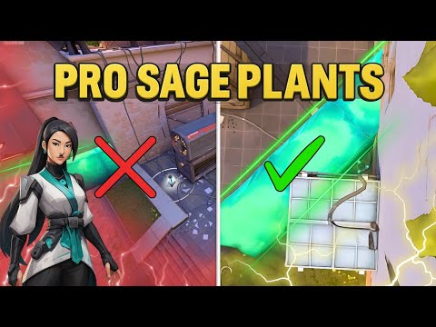 Pro Sage Plants That Win Games (Ascent Tips You NEED!) #valorant