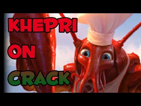 khepri on crack - smite montage