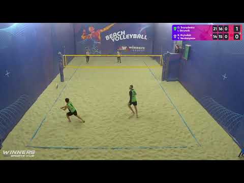 13:25 D. Svyrydenko /I. Skrynnik - R. Prytuliak /Y. Yevdokymov 08.12.2022 | Winners Beach Volleyball