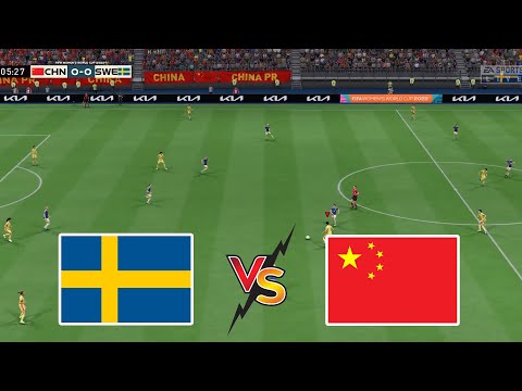 December 04,2025 | CHINA WNT vs SWEDEN WNT | Women's International Friendly | FIFA23 Gameplay