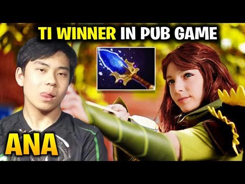 Ana Windranger - This is What Happens when TI Winner in Pub Game