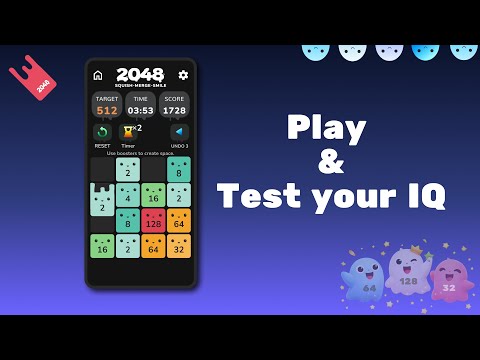 2048 Merge Puzzle Fun