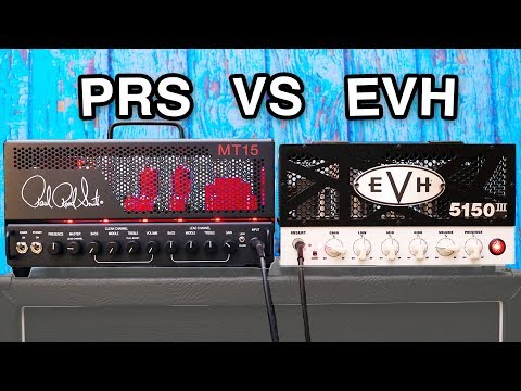 High Gain Mini Amp Shootout - PRS MT15 VS EVH 5150 III LBX