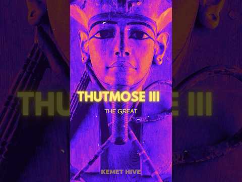 Thutmose III: Egypt’s Greatest Warrior Pharaoh Who Built the World’s First Navy!