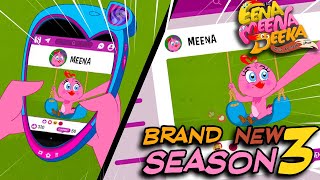 Selfie Obsession | BRAND NEW - Season 3 | Eena Meena Deeka Official | Funny Cartoons for Kids