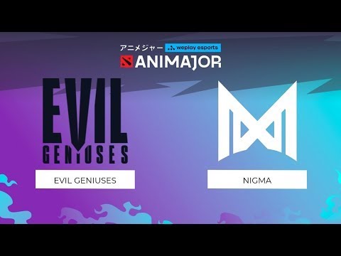 EVIL GENIUSES vs NIGMA ANIMAJOR Lower Bracket Game 1 Abed -Puck- Perspective