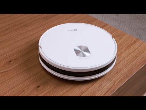 Dulkių siurblys - robotas EZVIZ CS-RS2-TWT2, Baltas video