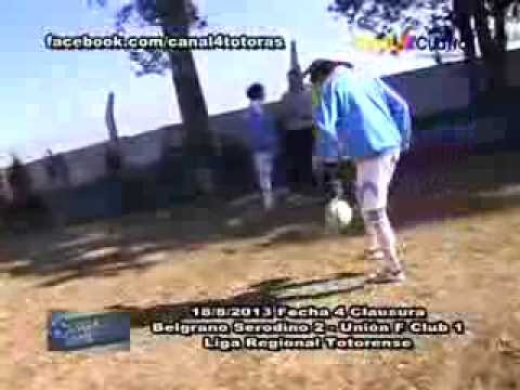 FECHA 4 CLAUSURA BELGRANO 2 UNION 1 AGOSTO 18